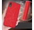 Magnetický kryt iPhone XR - červený